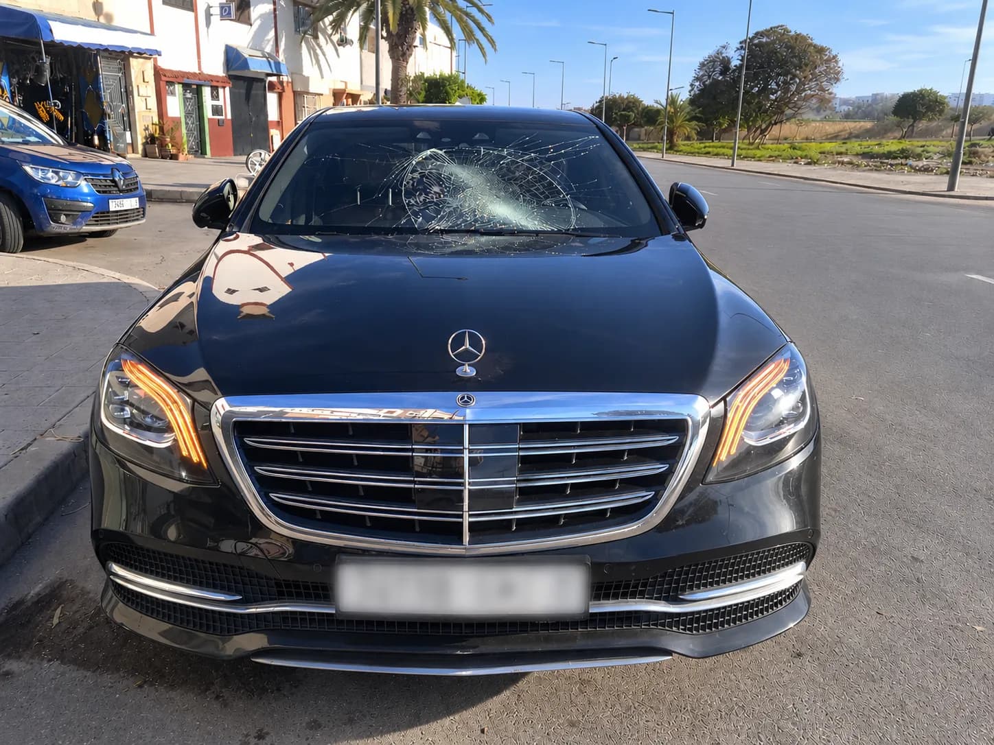 S-Class avant réparation